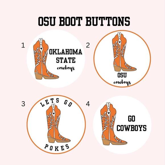 Osu game day buttons - Picture 1 of 1